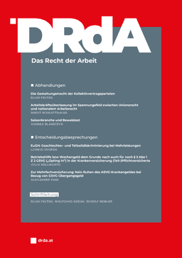 DRdA-infas Cover